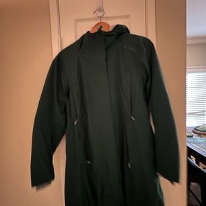 Oros Orion women’s parka in hunter green